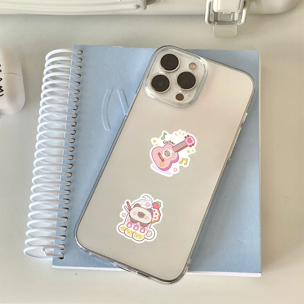 Cartoon Pattern 1 Set Cartoon Learning School Pp Synthetic Paper Adhesive Sticker Cartoon Style Cute Stickers