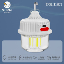 充电灯泡夜市摆摊野外露营神器家用停电亮防雨充电式应急灯批发