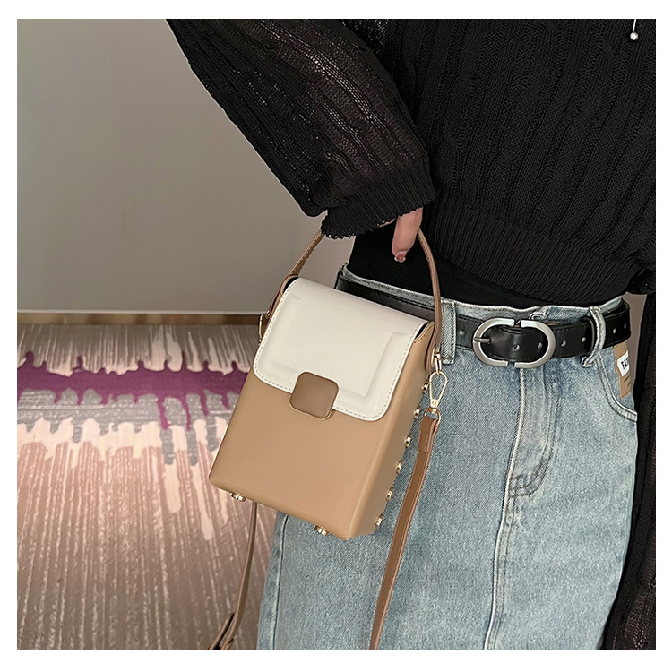 Borsa a tracolla donna quadrata alla moda elegante e versatile_voghion.com