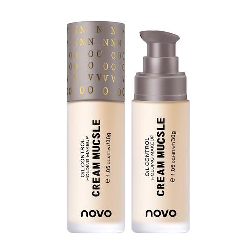 NOVO Foundation: Water- and Sweat-Proof, Long-Lasting Makeup for Oily Skin—Moisturizing, Non-Cakey, and Offers Flawless Coverage, Just Like the Internet-Famous Trendsetter!
