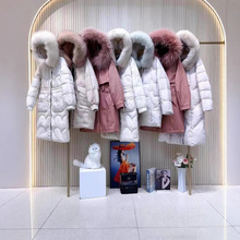 朗曼品牌折扣女装羽绒服尾货清货衣服批发杂款专柜清仓拿货直播