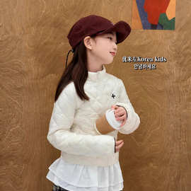 高端品牌童装女童羽绒服2025新款洋气儿童秋冬装外套男童轻薄内胆