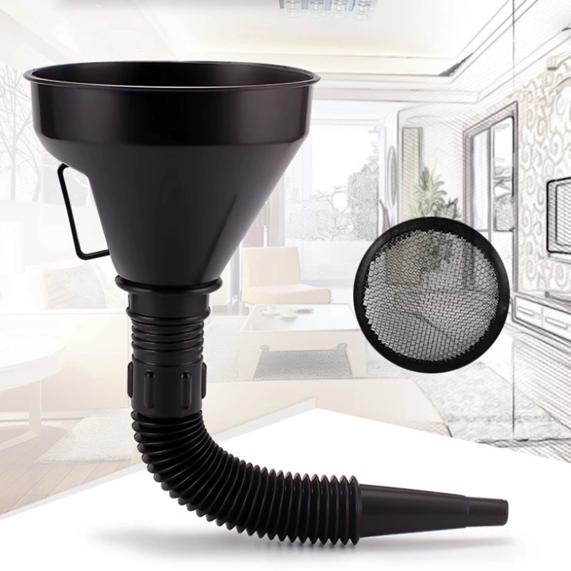 Автомобильные принадлежности Мотоцикл заправка воронка с фильтром утолщение коррозионностойкая выдвижная воронка для путешествий производитель