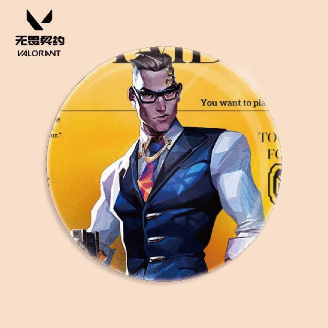 バージバッジ、Valorant、Jiefeng、Mudie、二次元周辺アクセサリー|undefined