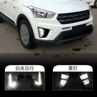 Подходит для Hyundai 14-16 ix25 Дневные ходовые огни Противотуманные фары в сборе Модифицированная специальная передняя противотуманная фара