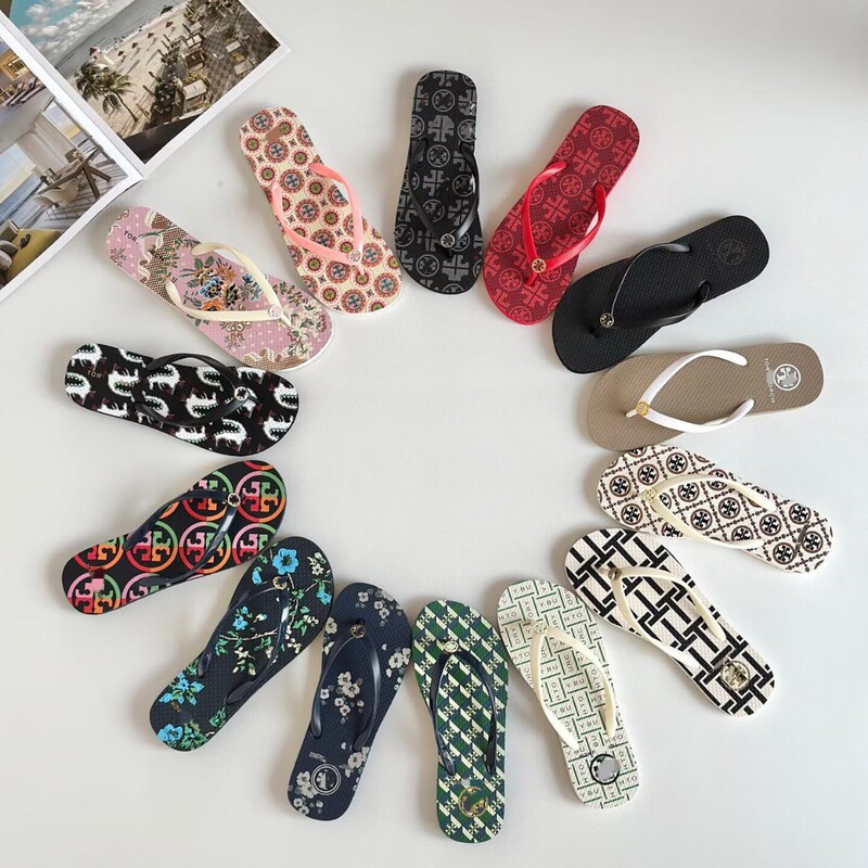 Tb Cross-Border European and American Wholesale Flip-Flops for Women, New Flat-Soled Thong Sandals, Spring and Summer Printed Style, Soft Beach Sandals for Export Tb Cross-Border European and American Wholesale Flip-Flops for Women, New Flat-Soled Thong Sandals, Spring and Summer Printed Style, Soft Beach Sandals for Export