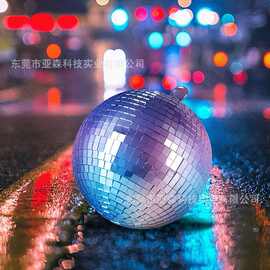 跨境新品现货供应酒吧水晶魔球镜面球反光球镜片球舞台灯光镜面球