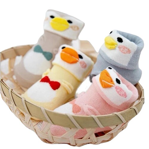 Japanese style spring, summer, autumn and winter thin autumn cartoon socks cotton baby toddler socks four seasons newborn baby socks wholesale