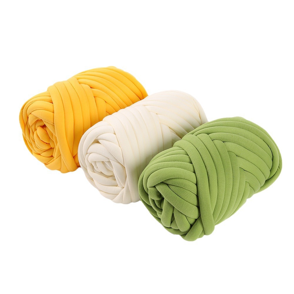 Descuento venta directa de fábrica hilo tubular de algodón con núcleo de llenado 2cm hilo islandés almohada tejida a mano manta nido para gatos barra anticolisión 250g