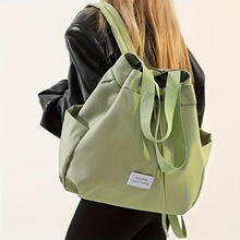 H 50766 Nylon Large Capacity Backpack ����˫��� �羳ŷ����