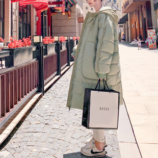 2024 new autumn and winter women's cotton-padded jacket warm Joker coat long thick cotton-padded jacket