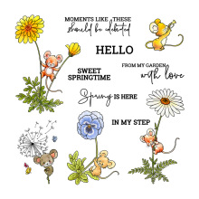 热销透明硅胶印章复古图标办公日记盖章DIY相册卡片手帐装饰素材