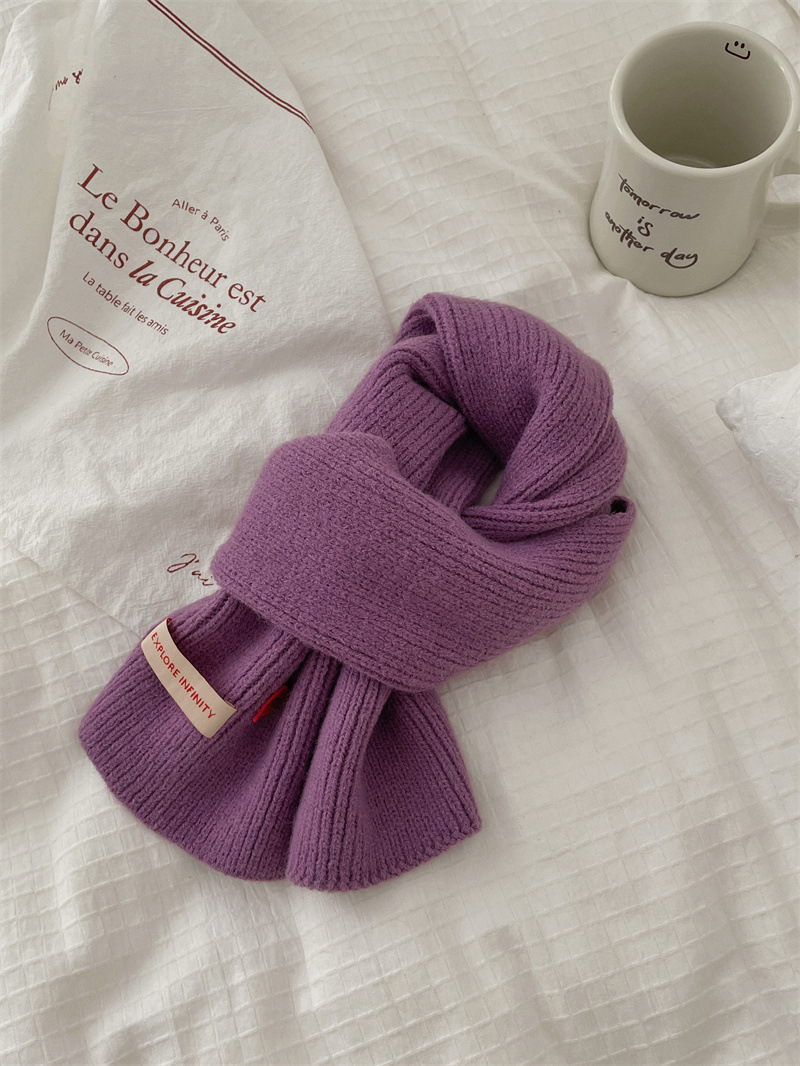 Sciarpe per bambini Moda invernale Instagram bavaglini lavorati a maglia per bambini e bambine_voghion.com