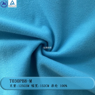 Loop Pile 125Gsm Full Polyester T030Pb8-M 100% Polyester Apply to Carpet