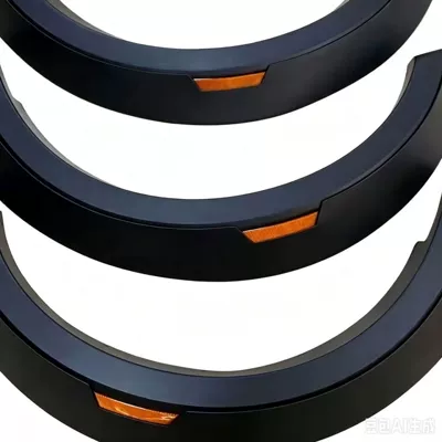 with reflective markings and radar | Wheel eyebrow