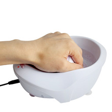 2W Portable Electric Manicure Bowl for Nail SPA Air Bubble跨