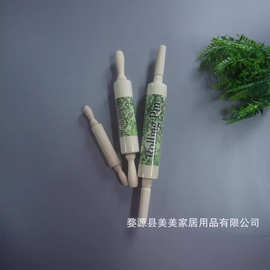 厂家现货木质滚轴擀面杖 陶泥棒 擀泥棍婺源木制DIY烘焙厨具套装