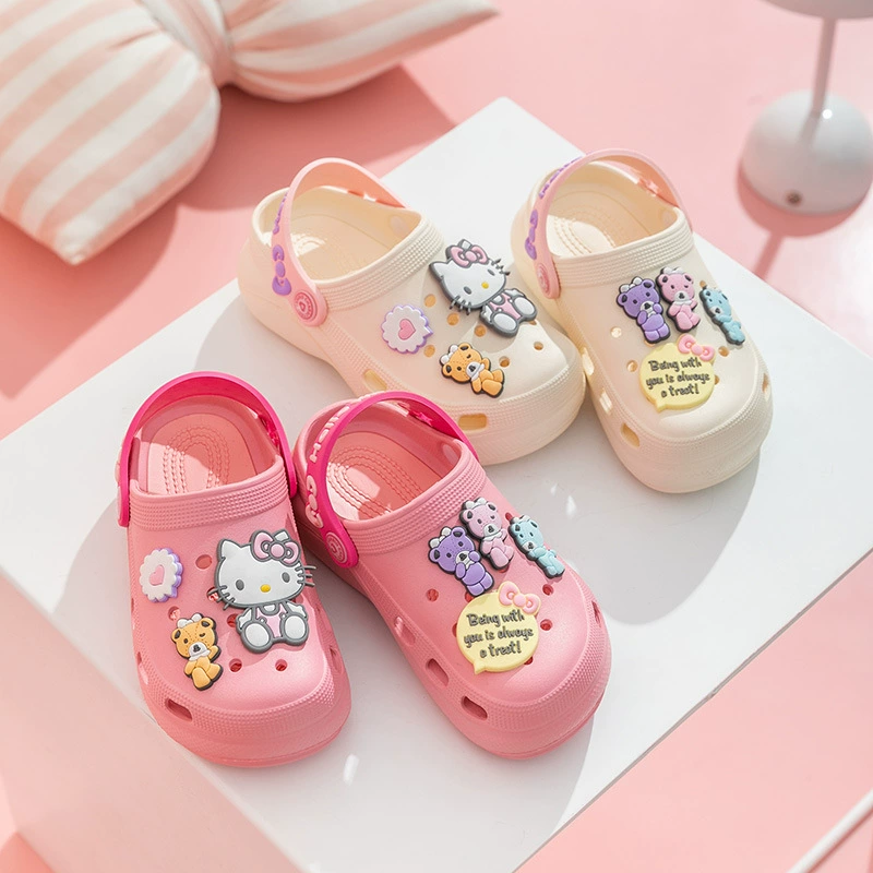 KT Cat 21349 Детские ботинки-Cave Shoes Cartoon Skill Shoes противоскользящие и водонепроницаемые детские обувь для пляжа
