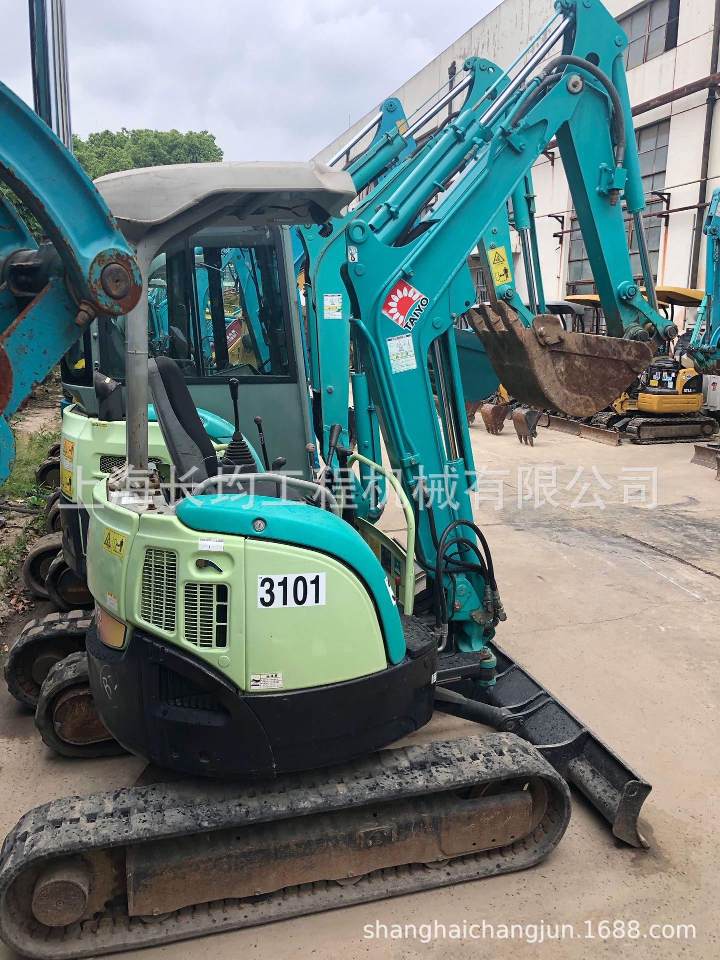 洋马ViO20-3挖掘机 小型挖掘机17 20 30 35挖掘机履带 小挖机出口