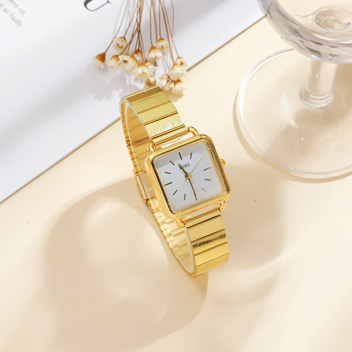 Fashionable INS-style artistic retro fresh Japanese-Korean style forest system versatile simple temperament student watch for women