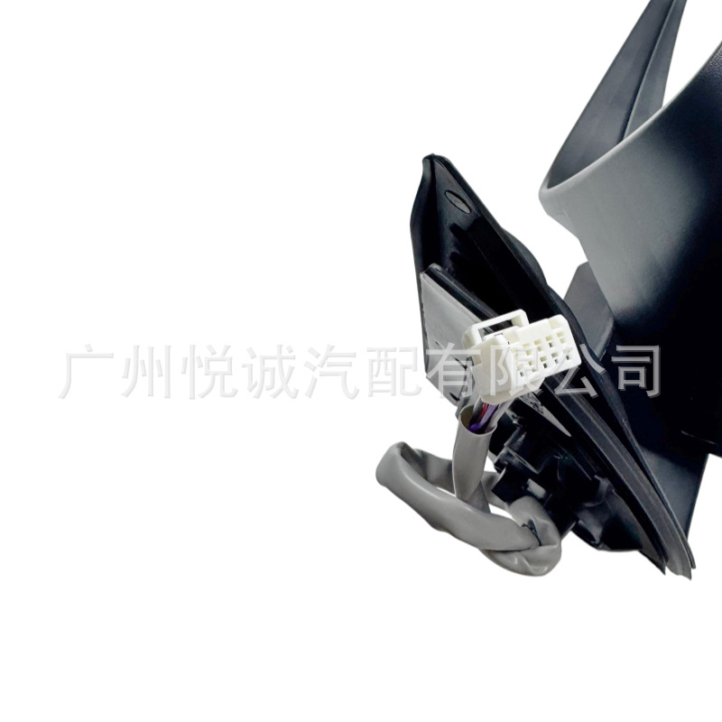 Suitable for 2015-2021 Toyota Hilux REVO rearview mirror assembly, 5-wire with light, electroplated