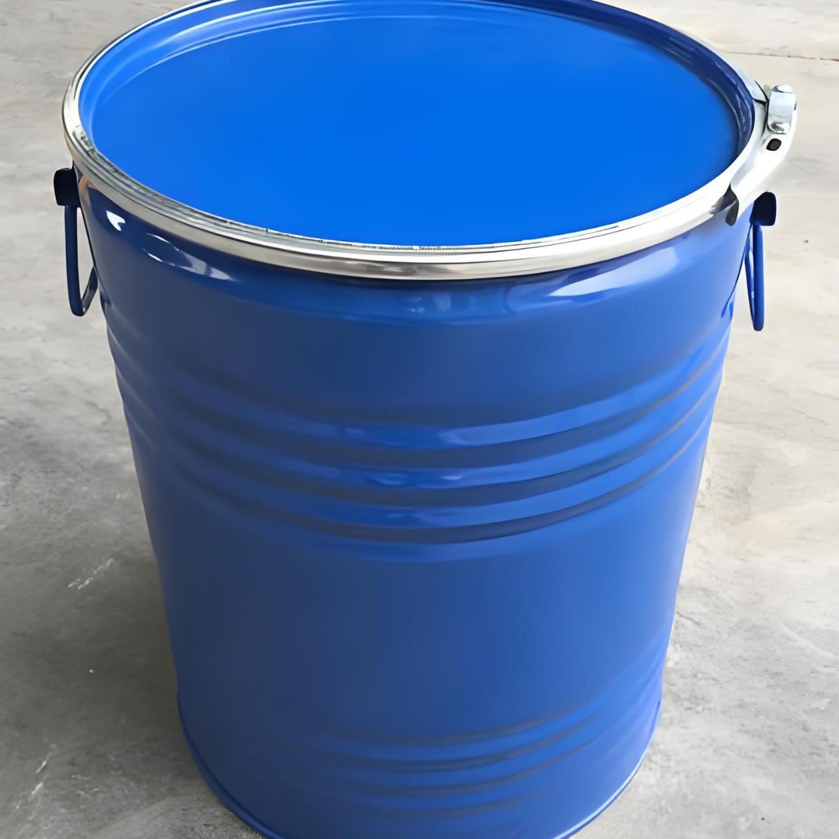 厂家直销200升铁皮烤漆桶柴油工业用200公斤钢桶大铁桶化工铁桶