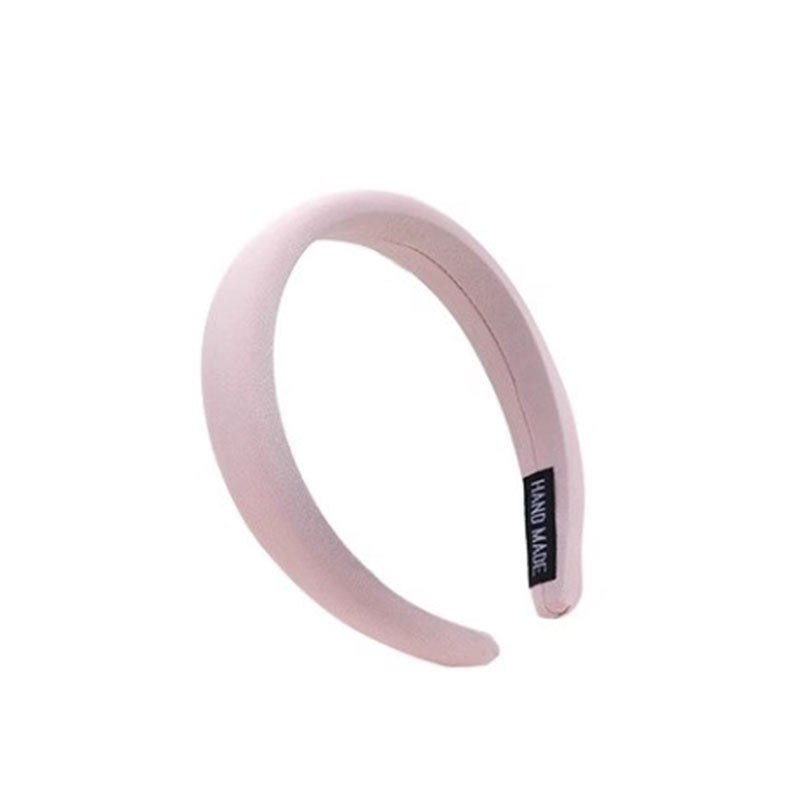 Alta sensibilidad al aro de cabello para mujeres red2024 nuevo estilo para salir correa de cabello universal lavar la cara aro de cabello de borde ancho prensado tarjeta de cabello toque