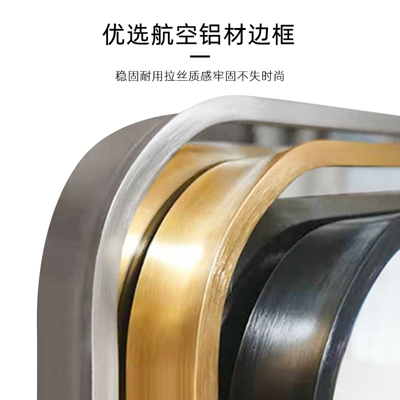 Espejo de vestir tienda de ropa doméstica de alta calidad cuerpo completo espejo de piso dormitorio pared dormitorio espejo de prueba de vestir