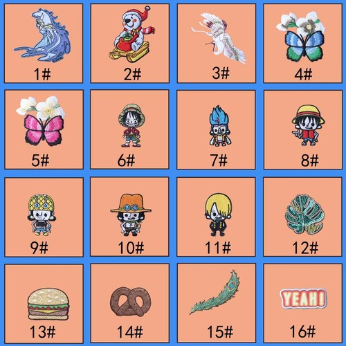 Embroidered Snowman Fabric Patch with Computerized Embroidery, Self-Adhesive Snowman Patch for High-End Hand-Stitched Edge Clothing Decorative Embroidery Patch