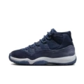 Blue velvet high tops