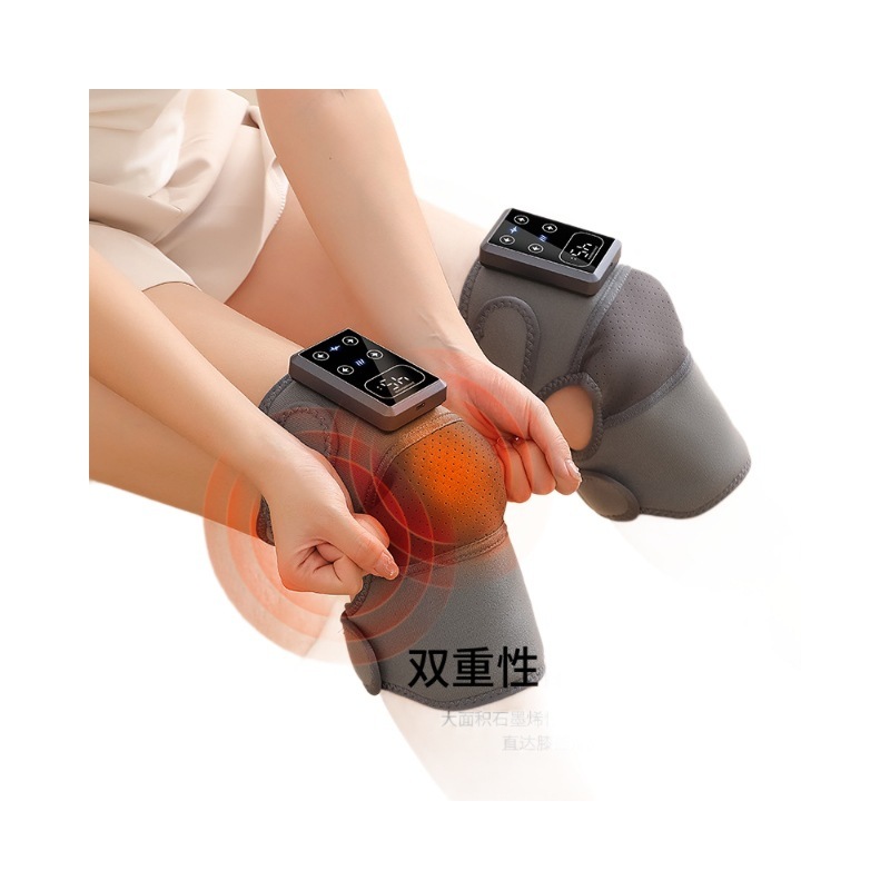 発熱膝をマッサージします。|undefined