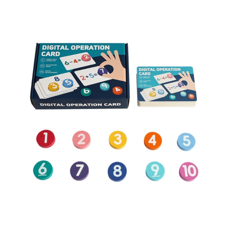 Educación temprana para niños, aritmética, aritmética, descomposición de matemáticas, iluminación para estudiantes de primaria, suma y resta magnética de madera, material didáctico