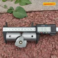 Регулировка спинки стула для рыбалки, аксессуары для рыболовных снастей, модификация разъема из литого алюминия, подходит для аксессуаров для рыболовного стула с 25 трубками