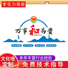 文化墙PVC雕刻UV画面党建校园医院公司励志装饰墙定制立体雕刻