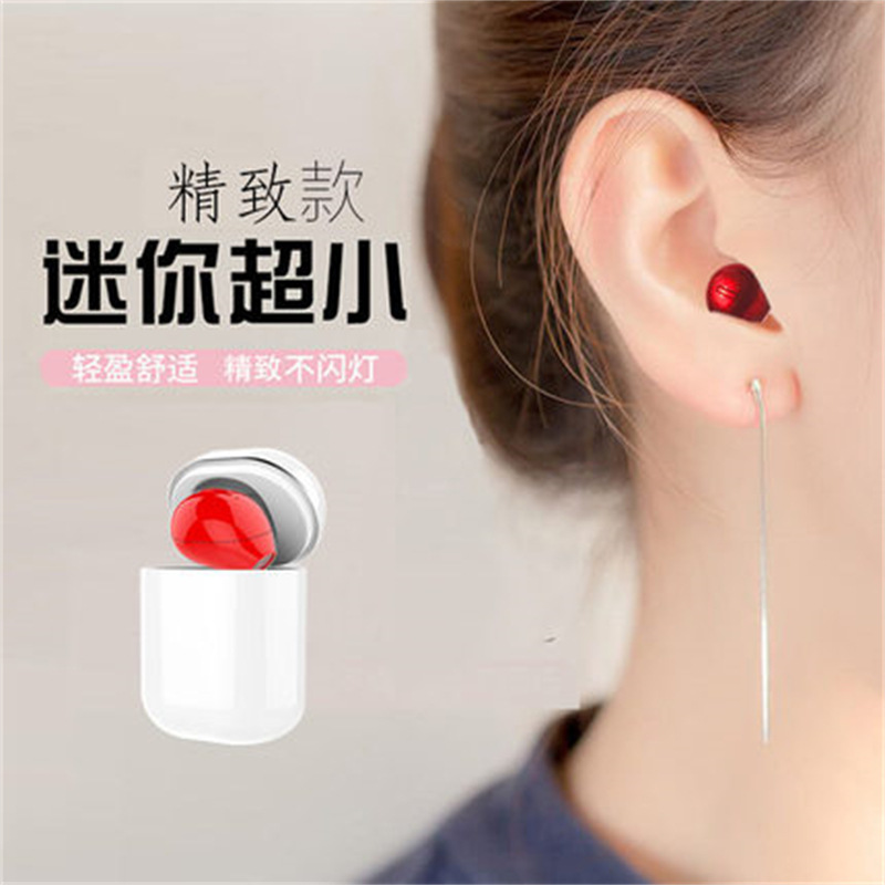 Auricular Bluetooth transfronterizo caliente modelo privado mini auriculares deportivos inalámbricos no en la oreja del coche auriculares Bluetooth reducción de ruido