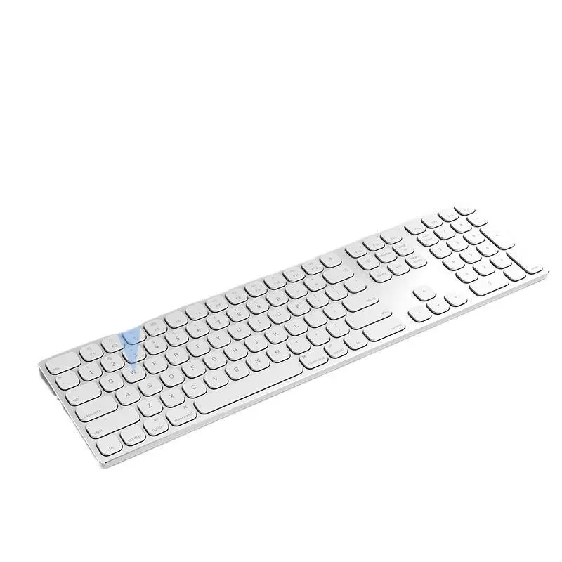 Apple Mac металлическая бесшумная клавиатура, совместима с ноутбуком