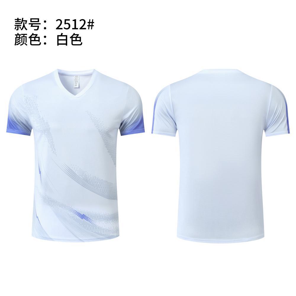Set de bádminton de secado rápido, ropa de entrenamiento de voleibol de tenis de mesa transpirable para hombres y mujeres, se puede imprimir en bordado image 3