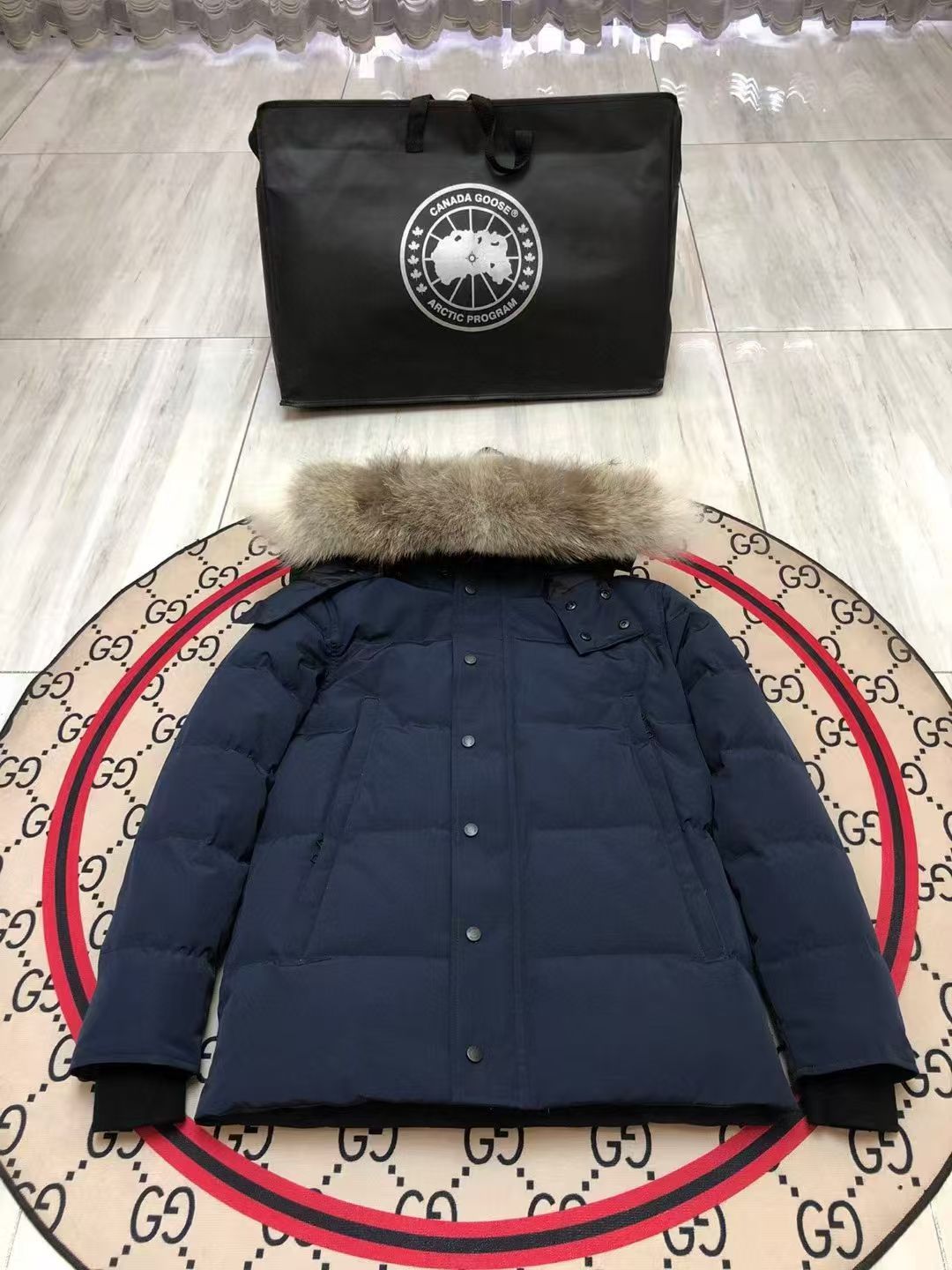 Wyndham parka goose plumón 29 generación hombre y mujer chaqueta gruesa invierno canadiense chaqueta de plumón cálida image 5