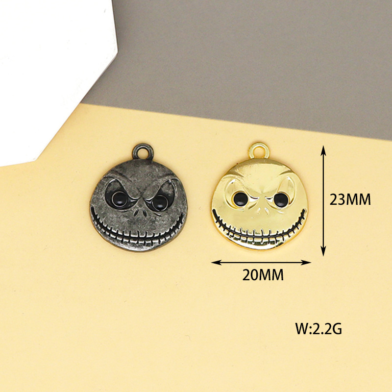 25g Weight Pendant Jewelry Making Type 16*30mm, 19 * 21mm, 20 * 23mm Jewelry Making Size DIY Jewelry Accessories Classification 10 PCS/Package Quantity Alloy Material Halloween Festival Pumpkin, Bow Knot, Skull Pattern Enamel Design Cool Style, IG Style Style 10 PCS/Package 16*30mm 19 * 21mm 20 * 23mm Alloy Pumpkin Bow Knot Skull Pendant 14