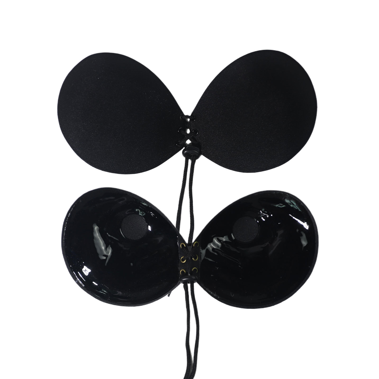 Venta directa de fábrica, almohadillas para el pecho en forma de palma 3D, invisibles, push-up, transpirables, para aumento de busto pequeño, engrosadas, con espalda hermosa, sin tirantes, sujetador invisible.