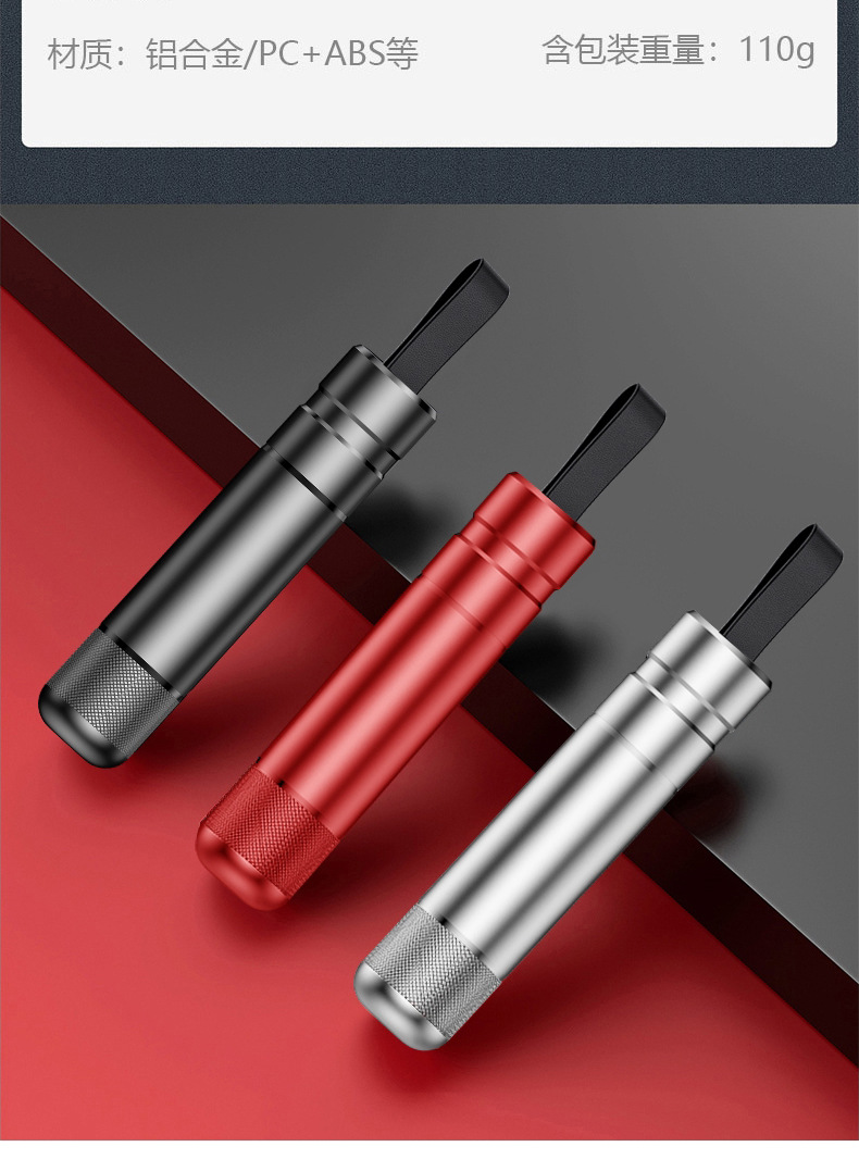 Yiju window breaker emergency high-hardness escape metal tungsten steel safety hammer life-saving hammer head for car safety