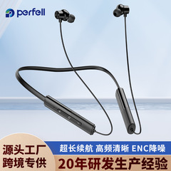 国境を越えた人気の ENC ワイヤレス Bluetooth ヘッドセット デュアルライブブロードキャスト ノイズリダクション ヘッドセット 骨伝導 長いバッテリー寿命 スポーツ ハンギング ネック タイプ