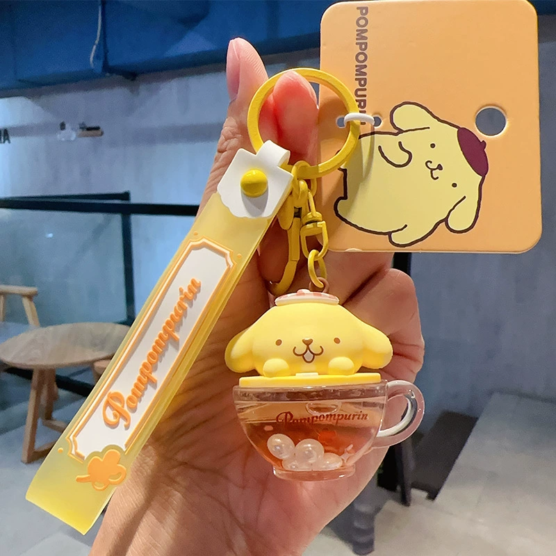 Плюшевый брелок Sanrio Hello Kitty, оригинал, мягкая подвеска 11×7.5 см, коллекционный талисман