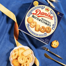 Danisa皇冠丹麦曲奇饼干进口食品