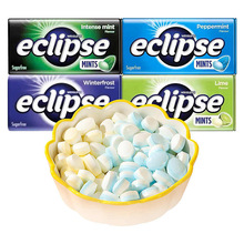 香港进口 ECLIPSE易极薄荷糖润喉糖果糖无糖口香糖提神清新口气