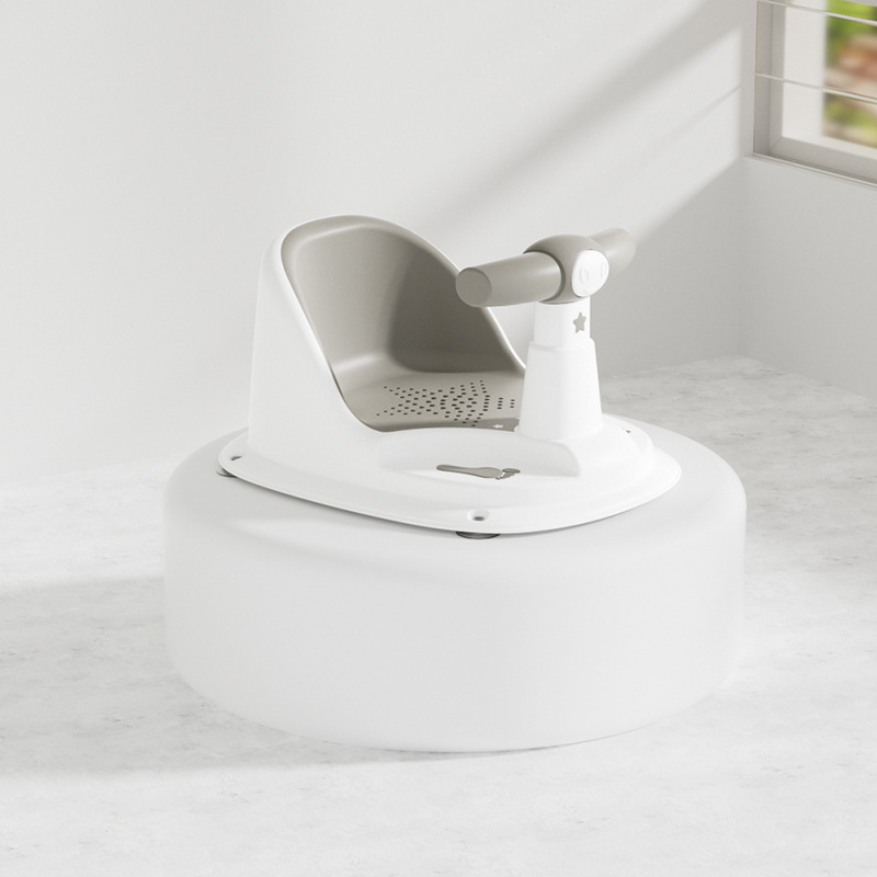 Asiento de baño para bebé, lavabo, tumbador, taburete para bebé, taburete para niños con ruedas, silla de respaldo para niños