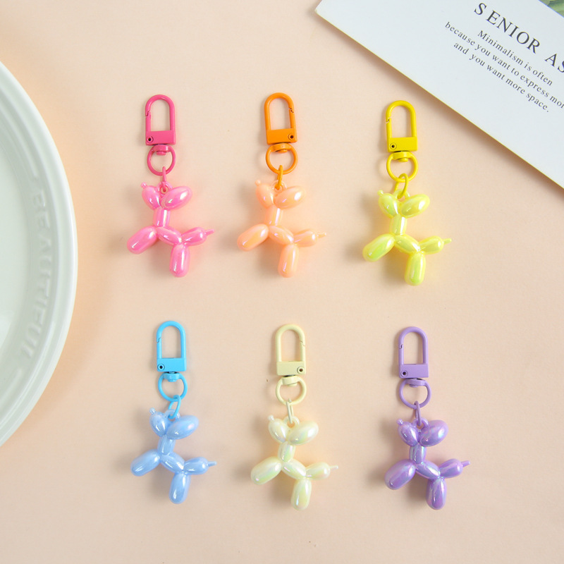 New Cartoon Laser Balloon Dog Pendant Creative Keychain Bag Pendant DIY Handmade Accessories Material Wholesale New Cartoon Laser Balloon Dog Pendant Creative Keychain Bag Pendant DIY Handmade Accessories Material Wholesale
