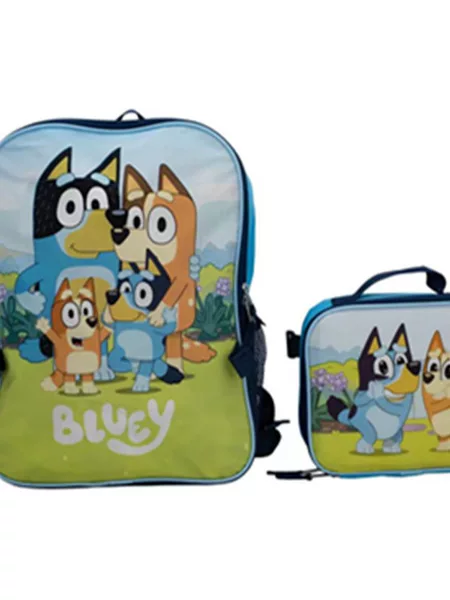 Cross-border New Bluey talking Plush Blue Dog Bag One Bingo Dog School Bag Backpack