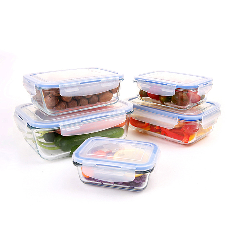 库存尾货微波炉烤箱冰箱高硼硅玻璃保鲜盒淘货源整箱现货玻璃饭盒|ms