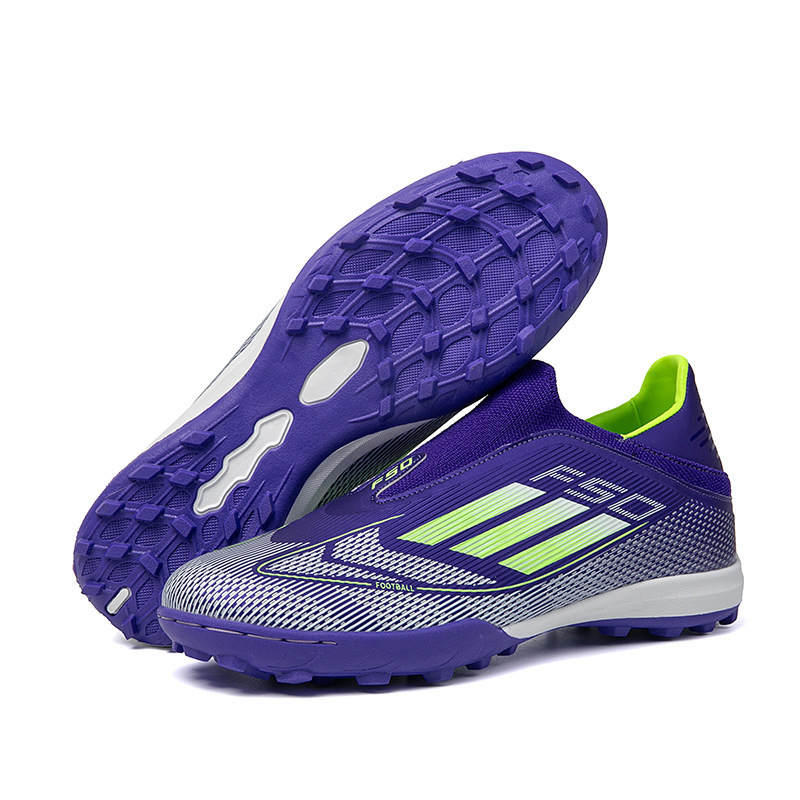 Tenis de Fútbol Infantil con Tacos TF de Suela de Goma Ligero para Entrenamiento image 11